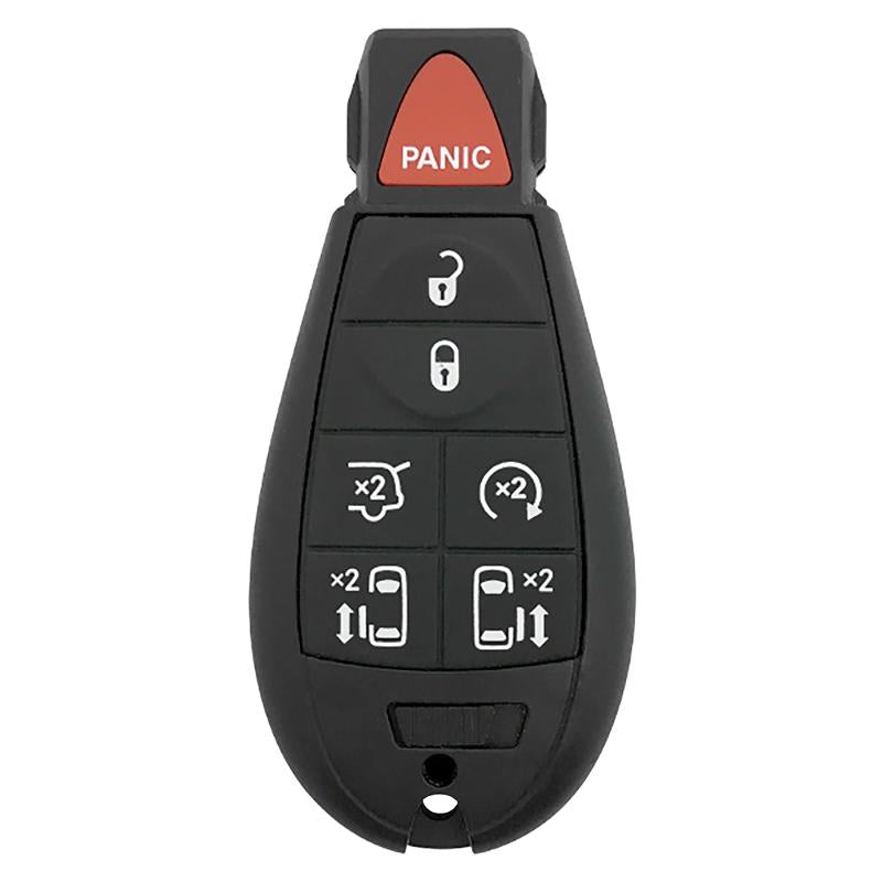 KeyStart FBK074 Advanced Security Automotive FOB Key Blank Traditional Blade Double For Chrysler Dod
