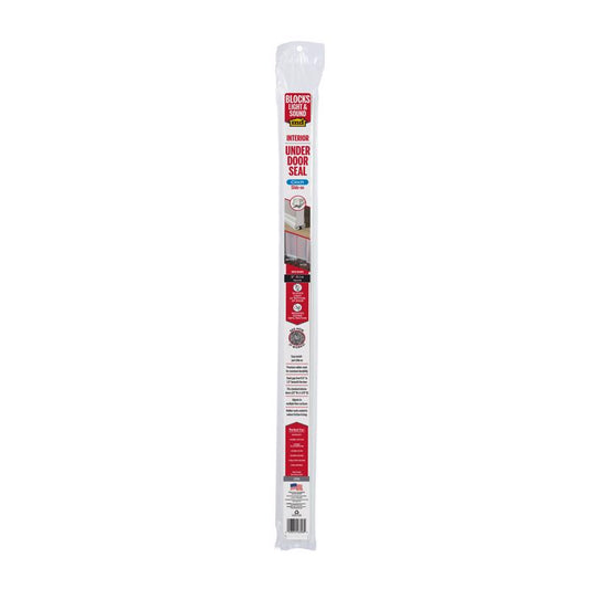 M-D BUILDING PRODUCTS CINCH White Vinyl Door Bottom For Doors 32 in. L X 1.38 in.