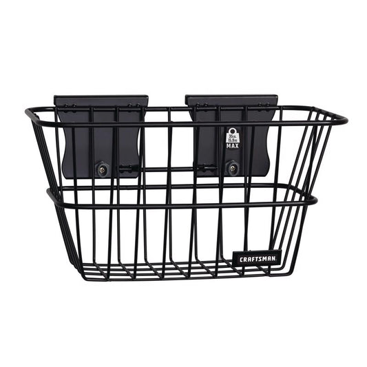 Craftsman Versatrack 6.25 in. L X 11 in. W X 6.625 in. H Black Wire Basket