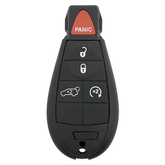 KeyStart CP128 Advanced Security Automotive Replacement Key Traditional Blade Double For Chrysler Do