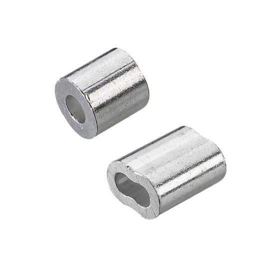 Richelieu 2.75 in. W X 4.5 in. L Aluminum Cable Ferrules and Stops