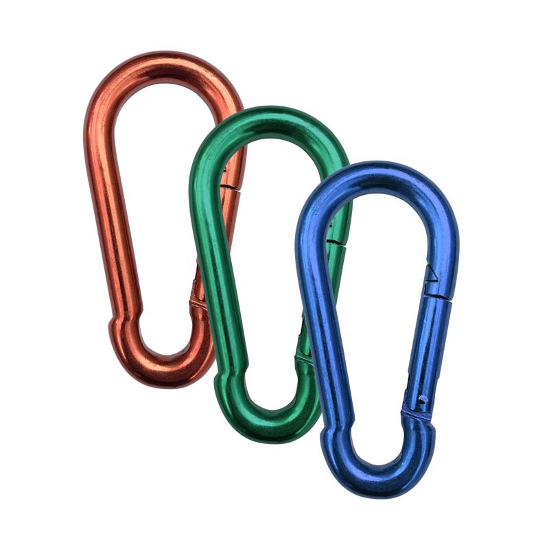 Koch Industries Zinc-Plated Cast Aluminum Spring Snap 230 lb 3.5 in. L