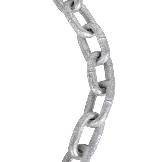 Koch Industries .375 in. Welded Carbon Steel Proof Coil Chain .375 in. D X 63 ft. L