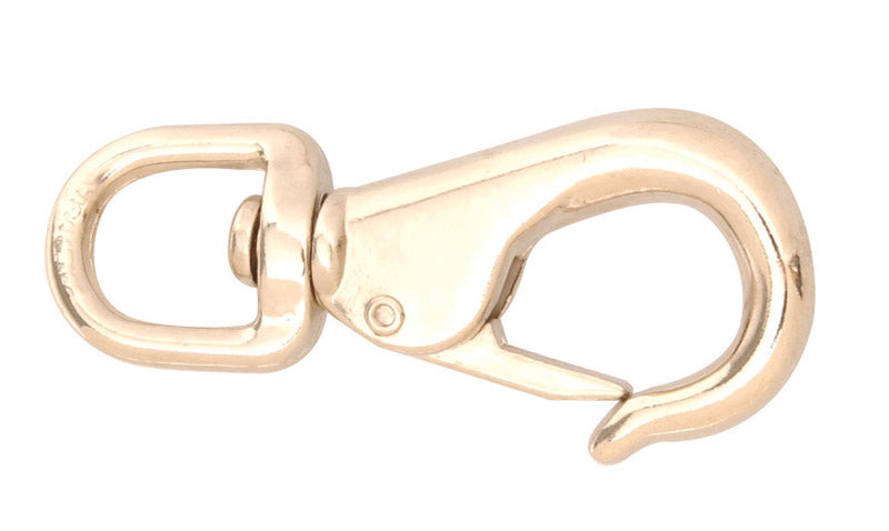 Campbell 5/8 in. D X 3-3/8 in. L Nickel-Plated Zinc Quick Snap 80 lb