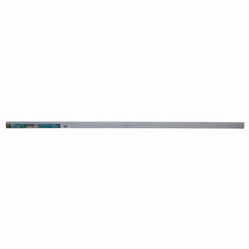 M-D BUILDING PRODUCTS 0.375 in. H X 2 in. W X 72 in. L Prefinished Silver Aluminum Carpet Trim