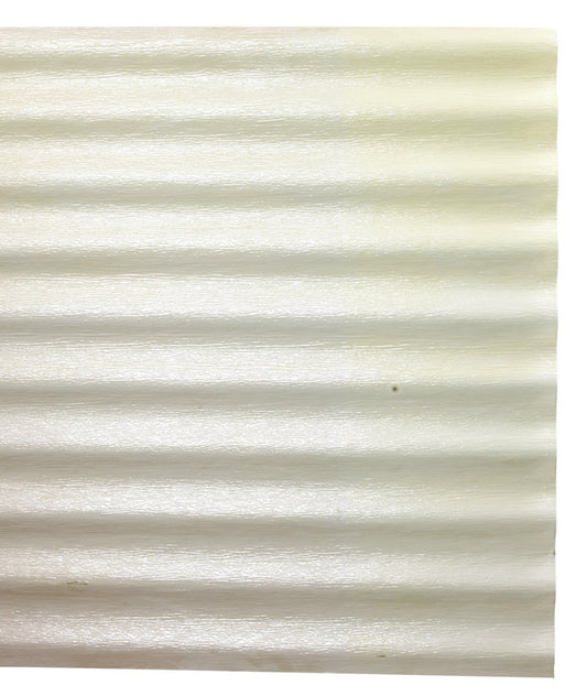 Sequentia 96 in. H X 26 in. W 550 White Fiberglass Panel