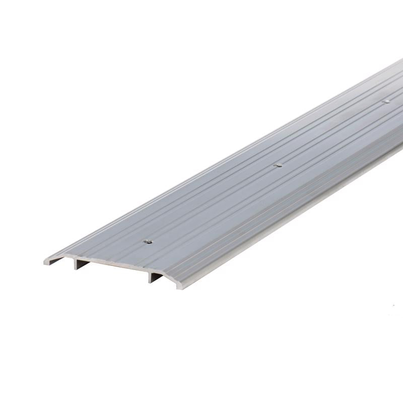 M-D BUILDING PRODUCTS 0.5 in. H X 6 in. W X 36 in. L Aluminum Commercial Threshold Silver