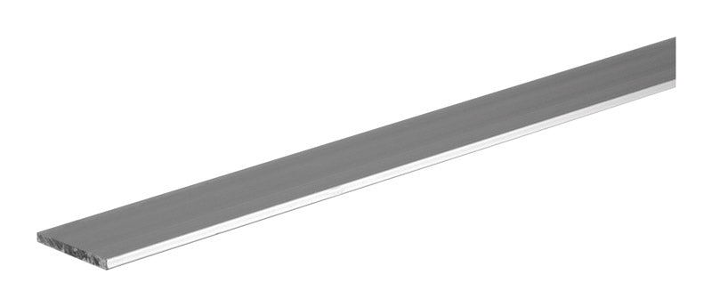 SteelWorks 0.125 in. X 0.75 in. W X 4 ft. L Weldable Aluminum Flat Bar 1 pk