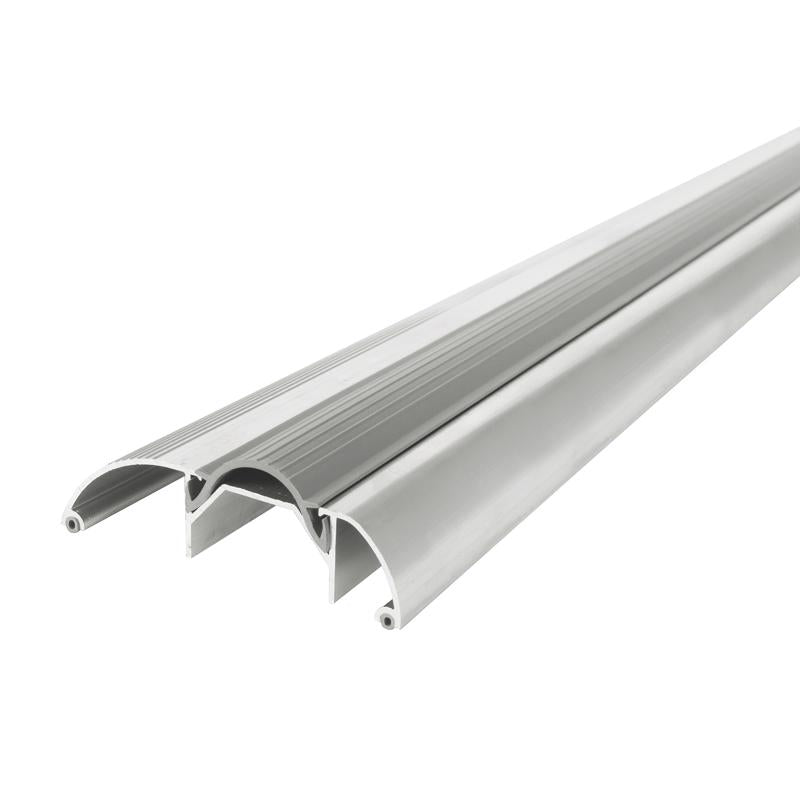 M-D BUILDING PRODUCTS 1.125 in. H X 3.375 in. W X 36 in. L Aluminum/Vinyl High Boy Threshold Silver