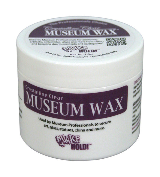Quake Hold Ready America Mirror Clear Removable Museum Wax 2 oz 1 pk