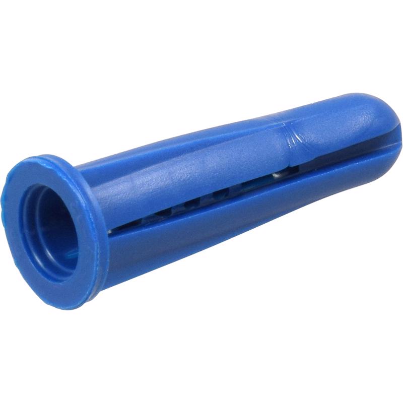 HILLMAN 0.4 in. D X 1 in. L Plastic Round Head Conical Anchor 1 pk