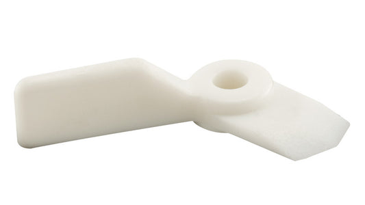 Prime-Line White Nylon Turn Button 9/16 in. L X 0.38 in. H 1 pk