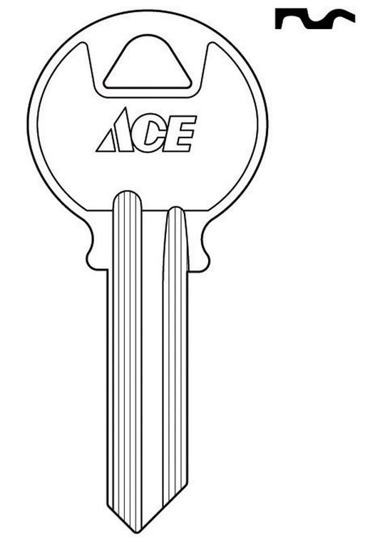 Ace Y1 Padlock Key Blank Single For Yale Locks