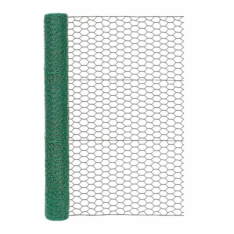 Garden Craft 36 in. H X 25 ft. L Steel Fencing 1 in. X 1 in. in.