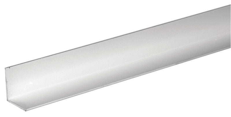 SteelWorks 1-1/2 in. W X 72 in. L Aluminum Angle