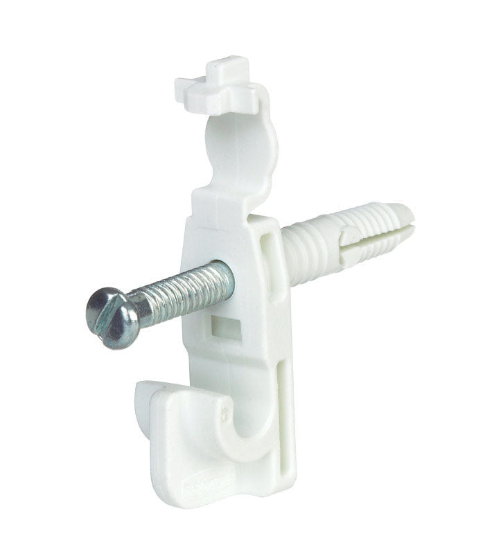 Rubbermaid 8.6 in. H X 7 in. W X .5 in. L Metal Clip