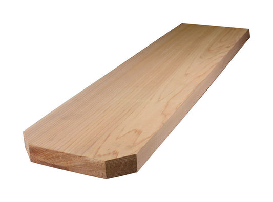 Alexandria Moulding 1 in. X 6 in. W X 6 ft. L Cedar Dog Eared Fence Board #2/BTR Premium Grade