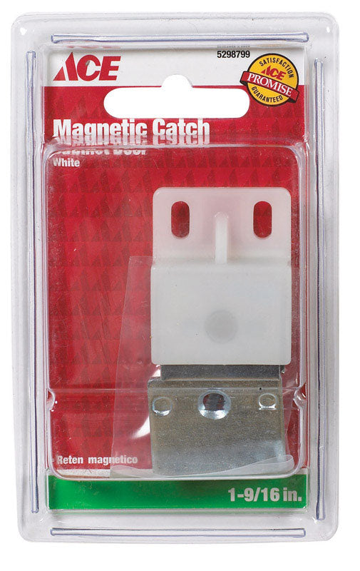 Ace 1.56 in. H X 1.25 in. W X 2 in. D Aluminum Door Catch