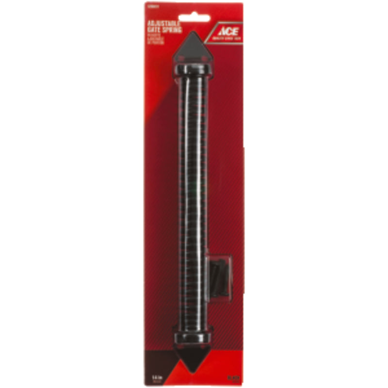 Ace 14 in. D X 1.65 in. L Black Steel Gate Spring