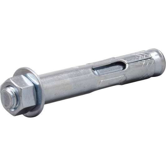 HILLMAN 1/2 in. D X 3 in. L Steel Hex Head Sleeve Anchors 12 pc