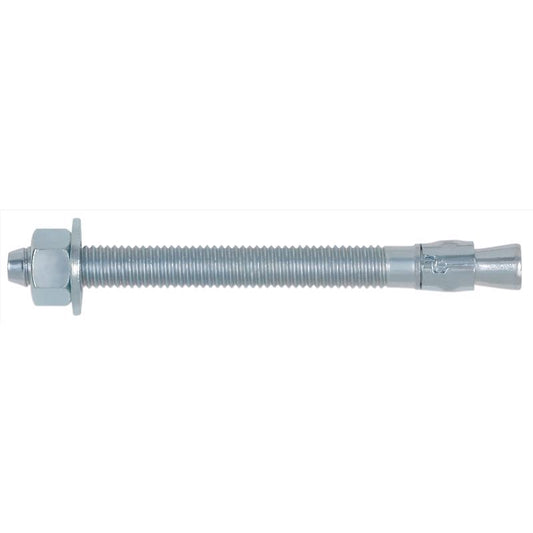 HILLMAN 5/8 in. D X 3-1/2 in. L Steel Round Head Wedge Anchor 10 pc