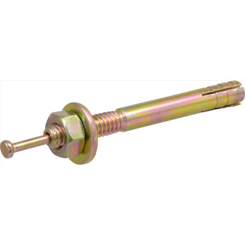 HILLMAN 1/4 in. D X 2-3/8 in. L Steel Round Head Strike Anchor 50 pc