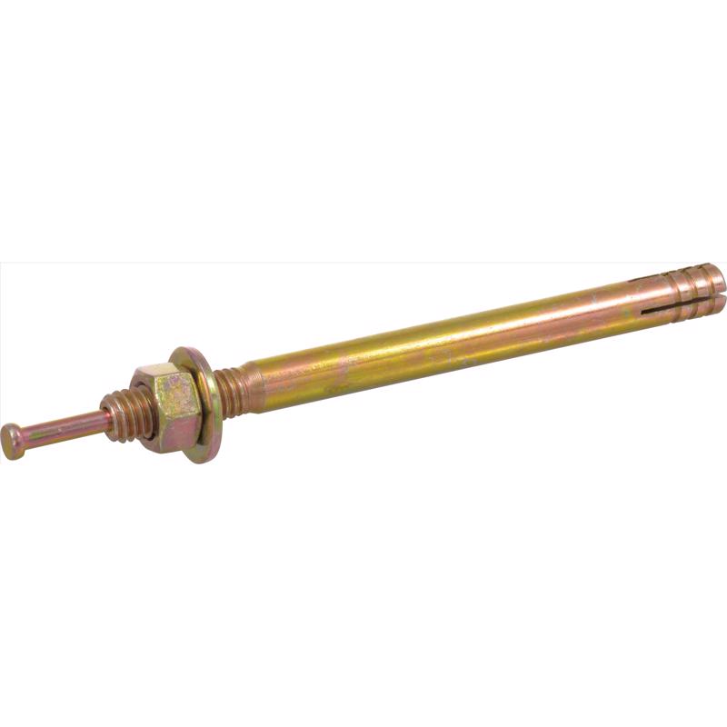 HILLMAN 3/8 in. D X 4-3/4 in. L Steel Round Head Strike Anchor 25 pc