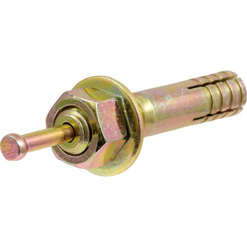 HILLMAN 1/2 in. D X 2-3/4 in. L Steel Round Head Strike Anchor 25 pc