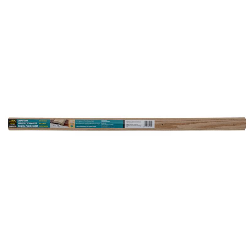 M-D BUILDING PRODUCTS 0.5 in. H X 2 in. W X 36 in. L Unfinished Unfinished Hardwood Carpet Trim