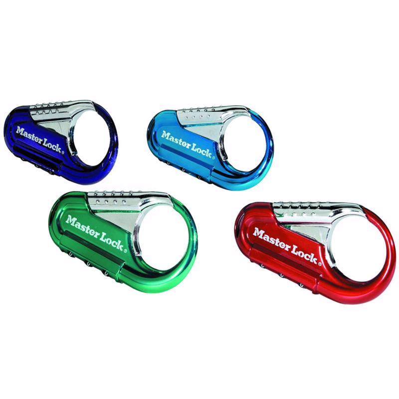 Master Lock 3 5/16 in. W Metal 3-Dial Combination Combination Padlock