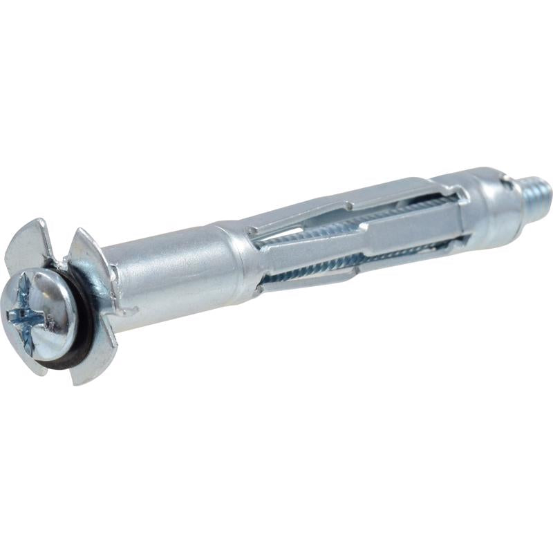 HILLMAN 3/16 in. D X 2-3/4 in. L Steel Pan Head Hollow Wall Anchors 2 pk