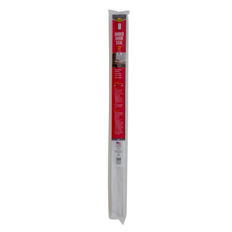 M-D BUILDING PRODUCTS White Vinyl Under Door Seal For Doors 36 in. L X 2 in.