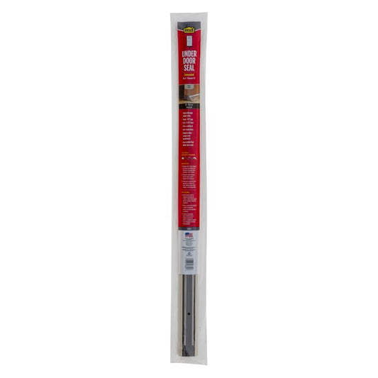 M-D BUILDING PRODUCTS Beige Vinyl Under Door Seal For Doors 36 in. L X 0.5 in.