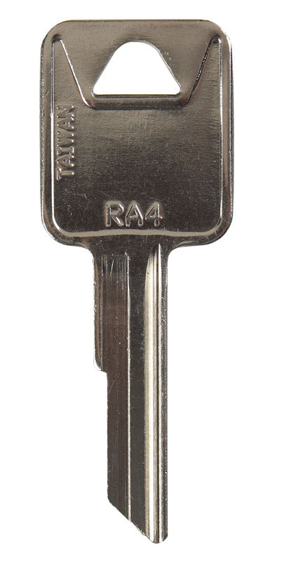 HILLMAN Traditional Key Automotive Key Blank RA4 Single For AMC