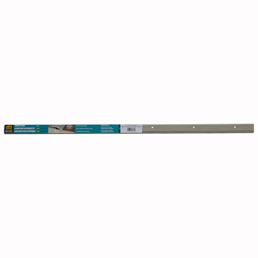 M-D BUILDING PRODUCTS 0.3 in. H X 1.375 in. W X 36 in. L Pewter Pewter Aluminum Carpet Trim