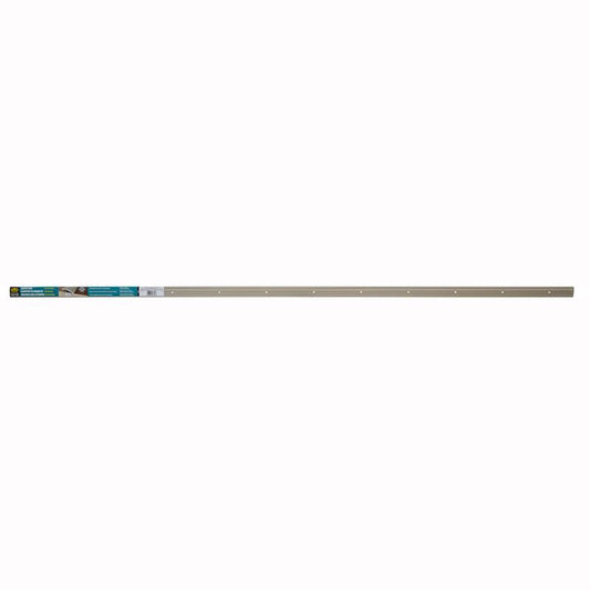 M-D BUILDING PRODUCTS 0.3 in. H X 1.375 in. W X 72 in. L Pewter Pewter Aluminum Carpet Trim