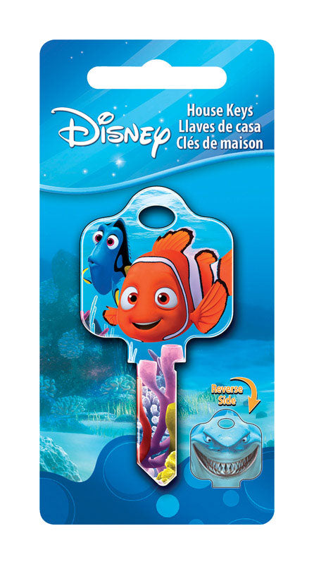 HILLMAN Disney Nemo House Key Blank 68 SC1 Single For Schlage Locks