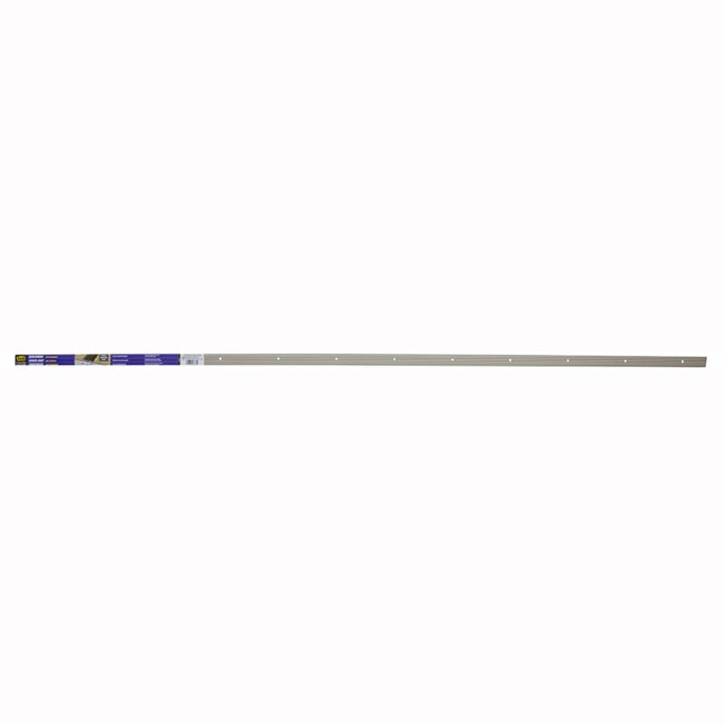 M-D BUILDING PRODUCTS 1.25 in. W X 72 in. L Anodized Pewter Silver Aluminum Seam Binder