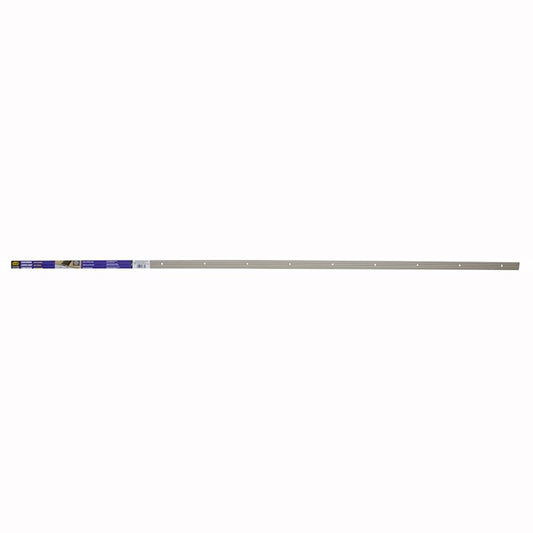 M-D BUILDING PRODUCTS 1.25 in. W X 72 in. L Anodized Pewter Silver Aluminum Seam Binder