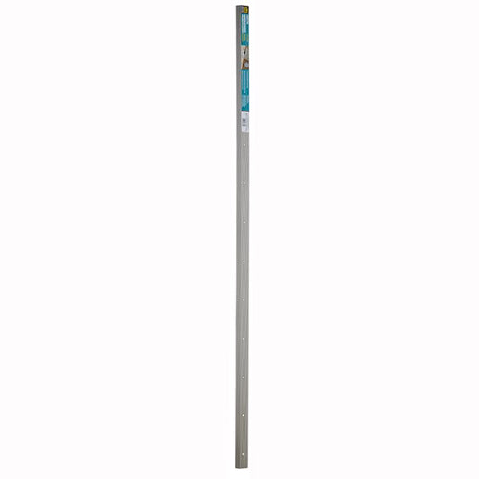 M-D BUILDING PRODUCTS 0.375 in. H X 2 in. W X 72 in. L Prefinished Pewter Aluminum Carpet Trim