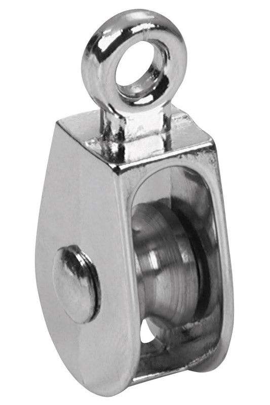Campbell 1-1/4 in. D Zinc Plated Zinc Fixed Eye Fixed Eye Awning Pulley