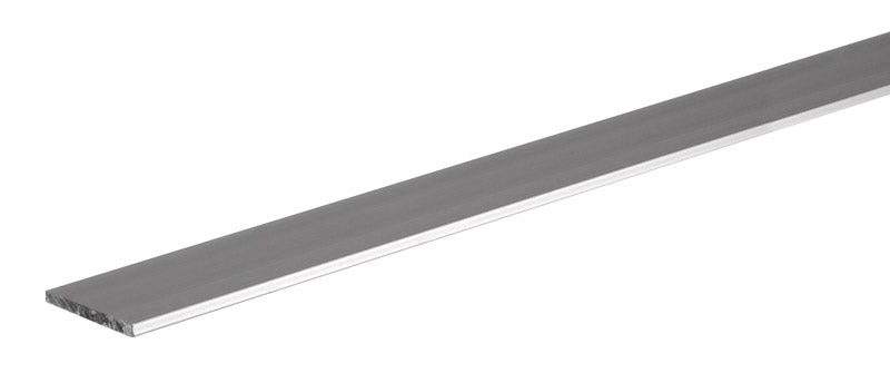 SteelWorks 0.125 in. X 1.5 in. W X 3 ft. L Aluminum Flat Bar 1 pk