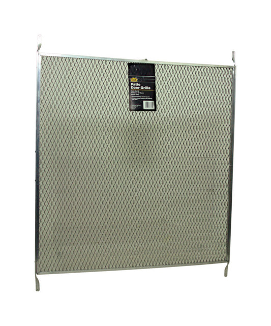 M-D BUILDING PRODUCTS 19 in. L Mill Silver Aluminum Door Grille 1 pc
