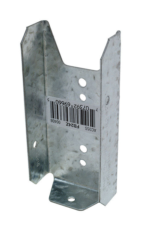 Simpson Strong-Tie ZMAX Silver Steel Fence Bracket 20 Ga. 3.412 in. L