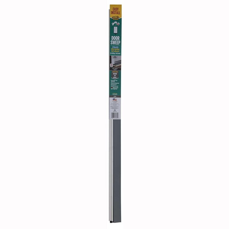 M-D BUILDING PRODUCTS CINCH Silver Aluminum/Vinyl Weatherstrip For Doors 36 in. L X 2 in.