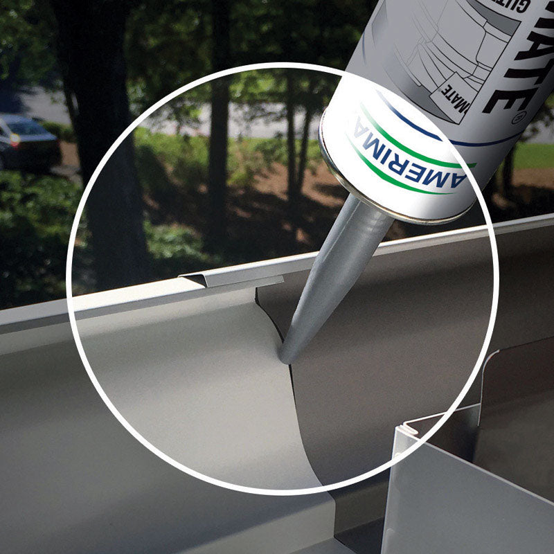 Amerimax SeamerMate 2 in. H X 2 in. W X 12 in. L Gray Triploymer Gutter Sealant
