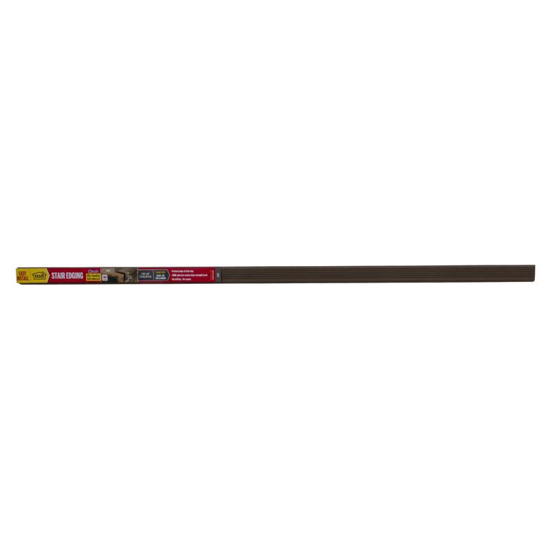M-D BUILDING PRODUCTS CINCH 1.125 in. H X 1.125 in. W X 36 in. L Prefinished Aluminum Stair Edge