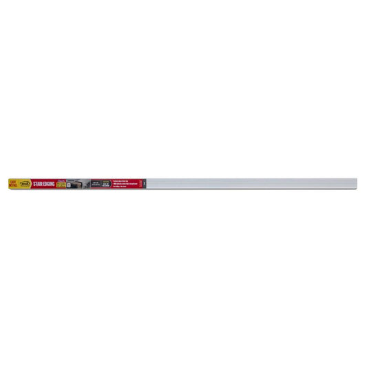 M-D BUILDING PRODUCTS CINCH 1.125 in. H X 1.125 in. W X 36 in. L Prefinished Aluminum Stair Edge