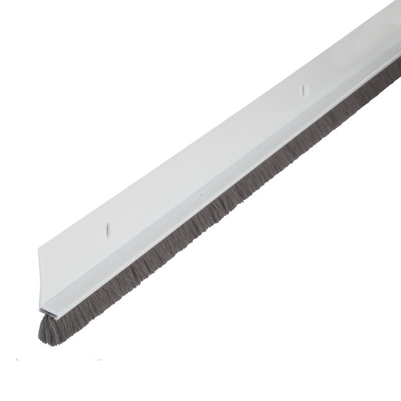 M-D BUILDING PRODUCTS 36 in. L White Vinyl Door Sweep 1 pc
