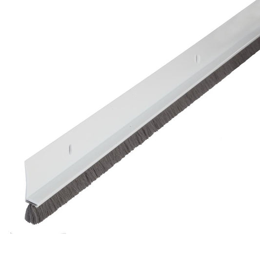 M-D BUILDING PRODUCTS 36 in. L White Vinyl Door Sweep 1 pc